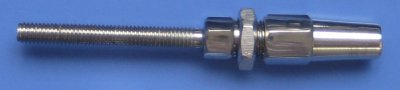 Swageless Terminal - M6 Threaded Stud for 3.2mm Wire
